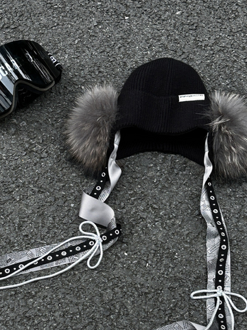 BCG Punk Fluffy Beanie