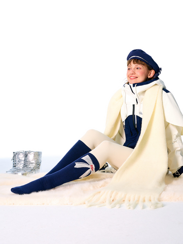 BCG Exclusive Patterned Ski Socks - Women's