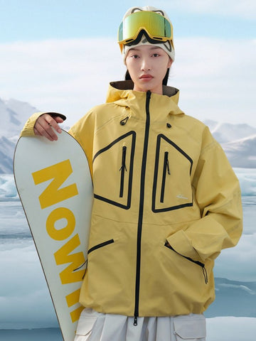 NIS SuperB Reflective Snow Tech Shell Jacket - Unisex