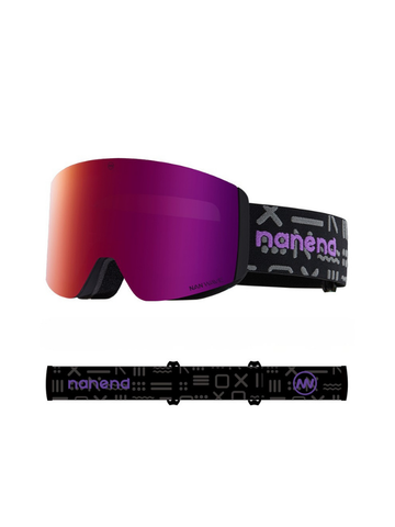 NANEND Kids Magnetic Ski Goggles