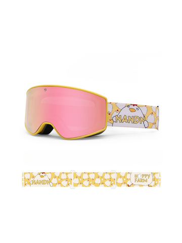NANEND Kids OTG Ski Goggles