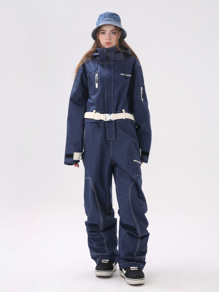 Molocoster All-Mountain Denim Ski Jumpsuit - Women's