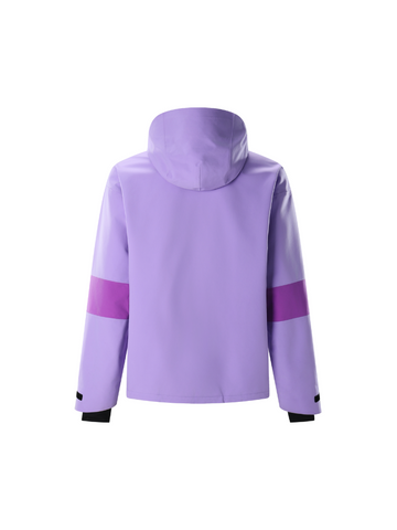 Winter Ticket Violet Oversized Snow Jacket - Unisex