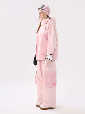 Molocoster 3L Candy Patchwork Ski Suit - Unisex