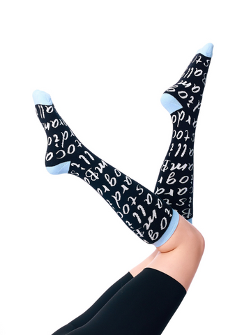 BCG Exclusive Patterned Ski Socks - Women's