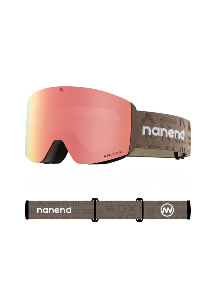 NANEND Kids Magnetic Ski Goggles