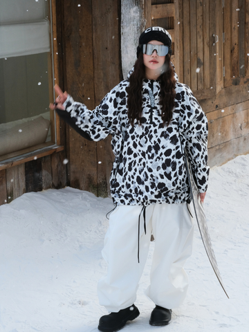 Hellystudio 3L Leopard Steeze Snow Jacket - Unisex