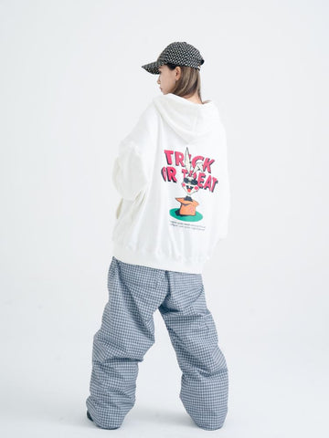 TRICKER White Frost Peak Fleece Hoodie - Women's