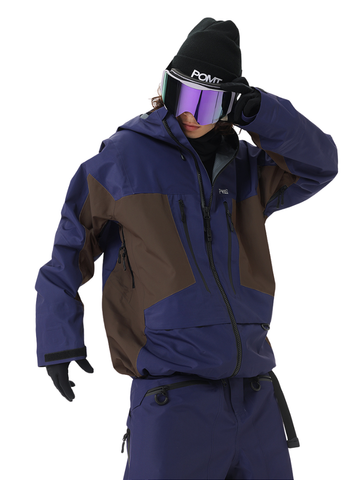 POMT Aurora 3L All-Mountain Shell Ski Jacket – Unisex
