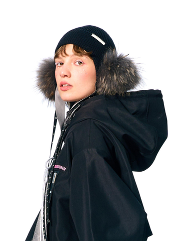 BCG Punk Fluffy Beanie