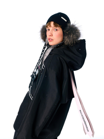 BCG Punk Fluffy Beanie