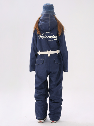 Molocoster All-Mountain Denim Ski Jumpsuit - Women's