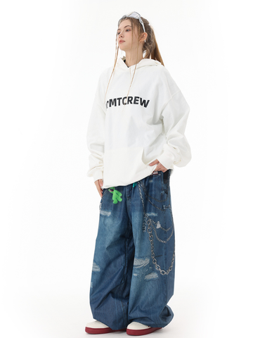 POMT Graffiti Flow Baggy Ski Pants – Unisex