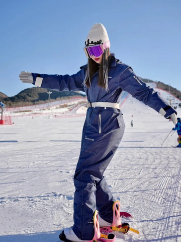 Molocoster All-Mountain Denim Ski Jumpsuit - Women's