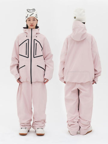 NIS SuperB Reflective Snow Tech Shell Jacket - Unisex