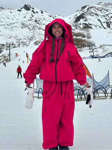 Doorek Rabbit Ears Hooded Snow Suit - Unisex