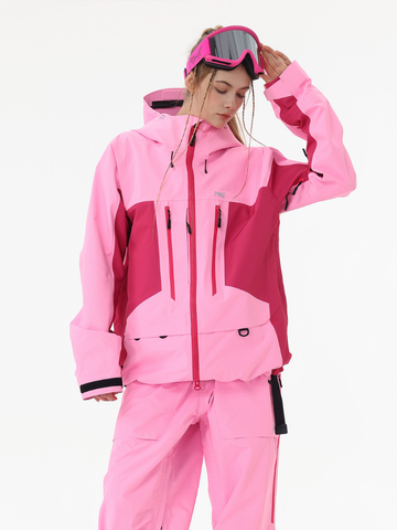 POMT Aurora 3L All-Mountain Shell Ski Jacket – Unisex