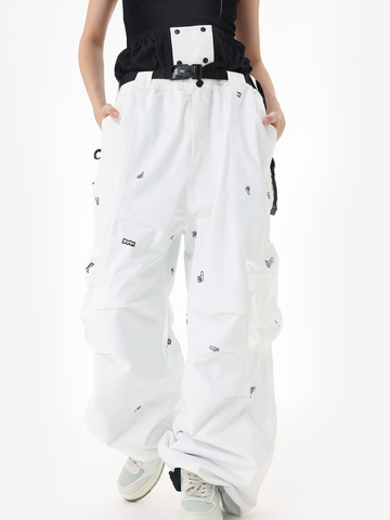 POMT CleanF Drift Graffiti 2L Baggy Snow Suit – Unisex