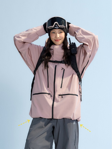 NANEND 3L Alpine Insulated Ski Jacket - Men's