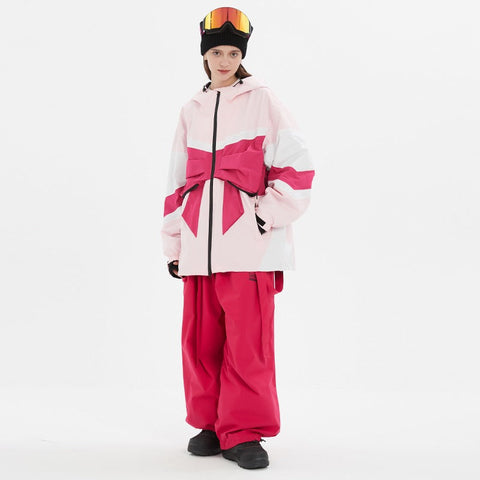 Doorek Bow-Tie Bunny 3L Snowsuit Set - Women's