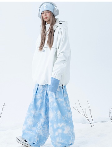 Molocoster Parachute Baggy Ski Pants – Unisex