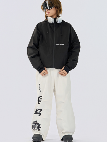 Doorek Totem Curved Baggy Snow Pants - Unisex