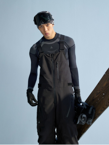 NANEND Pro 3L Fleece Ski Bib Pants - Men's