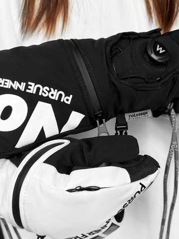 Tolasmik Kevlar Carving Snowboard Mittens