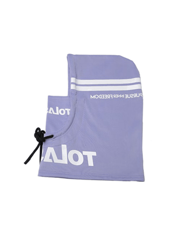 Tolasmik Purple Helmet Hood