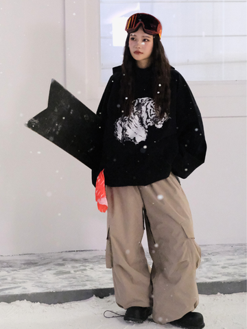 Hellystudio Leopard Pro Snow Pullover - Unisex