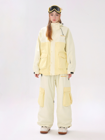 Molocoster 3L Candy Patchwork Ski Suit - Unisex