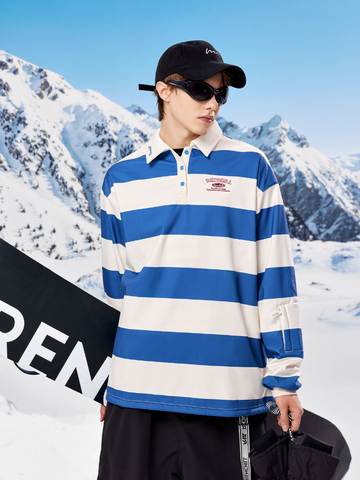 RenChill Striped Polo 3L Ski Pullover - Men's