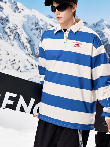 RenChill Striped Polo 3L Ski Pullover - Men's