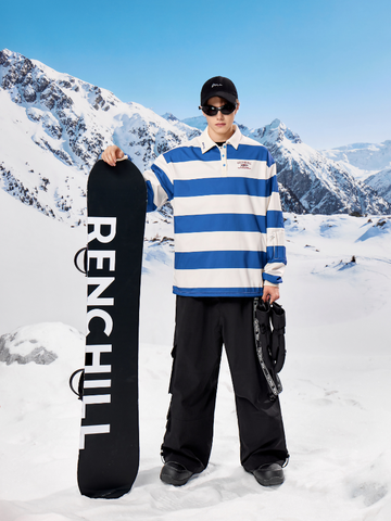 RenChill Striped Polo 3L Ski Pullover - Men's
