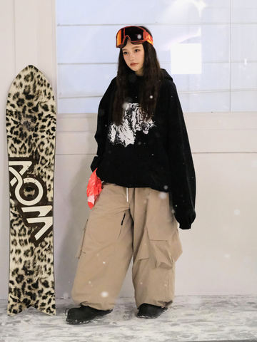 Hellystudio Leopard Pro Snow Pullover - Unisex