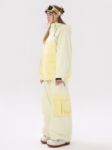 Molocoster 3L Candy Patchwork Ski Suit - Unisex