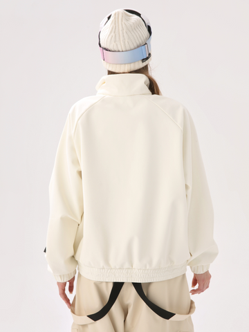 Molocoster Beige Ski Sweatshirt - Women's