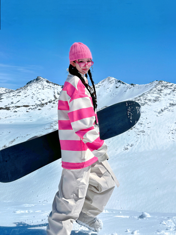 RenChill Striped Polo 3L Ski Pullover - Women's