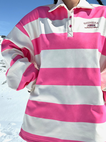 RenChill Striped Polo 3L Ski Pullover - Women's