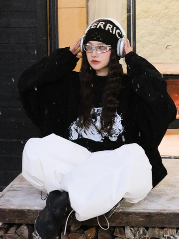 Hellystudio Leopard Pro Snow Pullover - Unisex