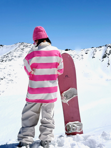 RenChill Striped Polo 3L Ski Pullover - Women's