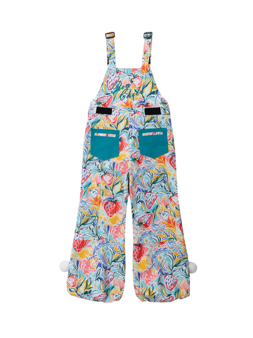 RenChill Glacier Floral 3L Ski Bibs - Women's