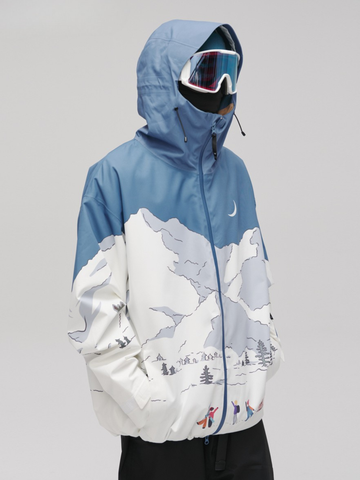 Winter Ticket Nightfall 3L Baggy Ski Jacket - Unisex