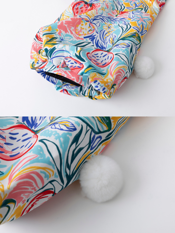 RenChill Glacier Floral 3L Ski Bibs - Women's