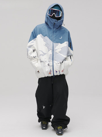Winter Ticket Nightfall 3L Baggy Ski Jacket - Unisex