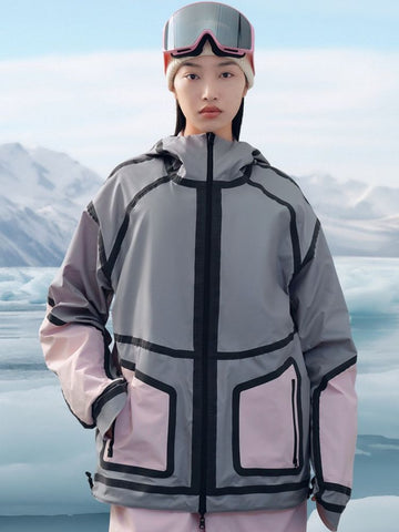 NIS SuperB Reflective Snow Tech Shell Jacket - Unisex