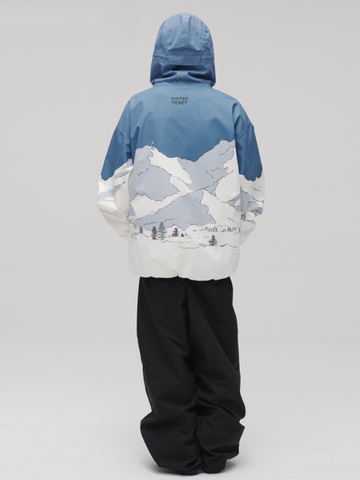 Winter Ticket Nightfall 3L Baggy Ski Jacket - Unisex