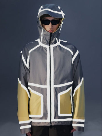 NIS SuperB Reflective Snow Tech Shell Jacket - Unisex