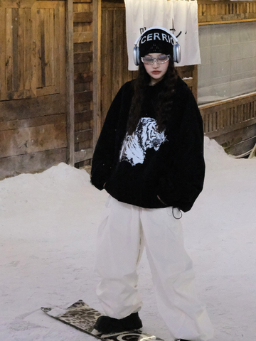 Hellystudio Leopard Pro Snow Pullover - Unisex