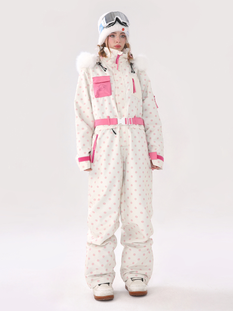 Molocoster Sweet Polka Dot Jumpsuit - Women's